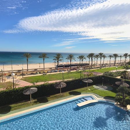 Lujoso Apartamento En Primera Linea De Playa Alicante Bagian luar foto
